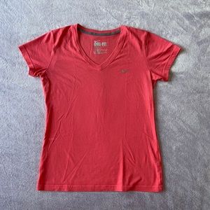 Nike DRI-FIT slim fit V-neck shirt